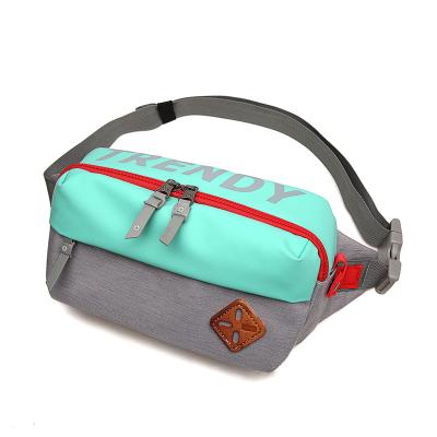 China New Ozuko D9244 Men's Chest Water Proof Fanny Pack Bum Man Waterproof Outdoor Dry Running Sling Increasing Waist Bag for sale