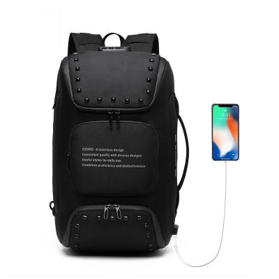 China With Mochilas-Juvenil Moto USB Smart Sublimation Backpack Ozuko D9284 Waterproof Usb Computer Laptop Bags Backpack Men for sale