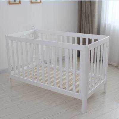 China New Australian Standard Crib Bed Multifunctional Wooden Bed Design for sale