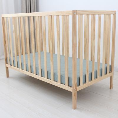 China Promotion Cheap Wooden Crib Furniture Baby Crib Bed Certified Baby Hutch for sale