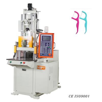 China VERTICAL Standard Plastic Injection Molding Machines For Tooth Floss Sticks Factory for sale