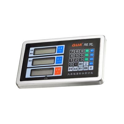 China Stainless Steel LED / LCD Display Weighing Floor Scale Indicator 24.5*16.5*11CM for sale