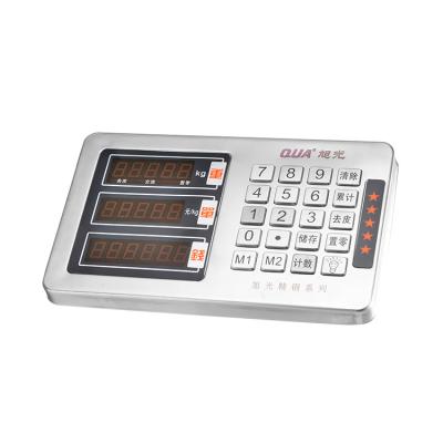 China China Good Quality Industrial Stainless Steel Digital Weighing Indicator Checker 24*15*10CM for sale