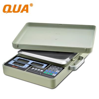 China QUA 30kg Digital Price Count Calculating Electronic Weighing Digital Scale for sale