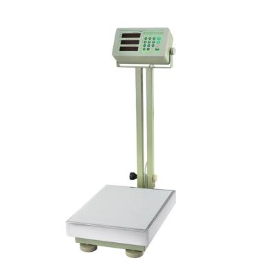 China High Quality Digital Electronic Platform Scale Weighing Pig with Printer 30*40/40*50/45*60 for sale