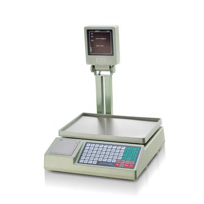 China Factory direct sales portable electronic scale with barcode printer 807 for sale