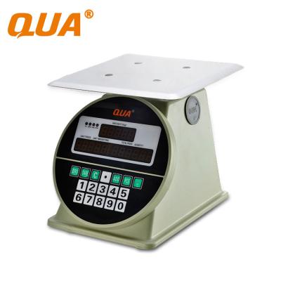 China New Electronic Price Platform 30KG Weighing Digital Indicator Scale 25*25cm for sale