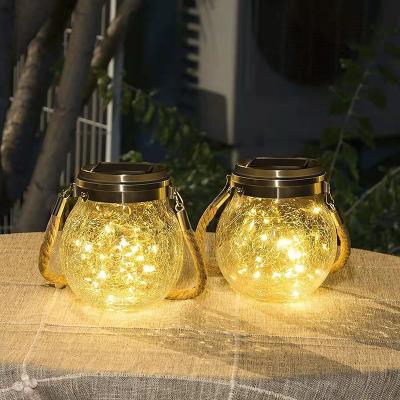 China Wholesale Solar Yard Garden Lights Outdoor Waterproof Led Mason Jar Lawn Landscape Light Decorative Lights Rechargeable for sale