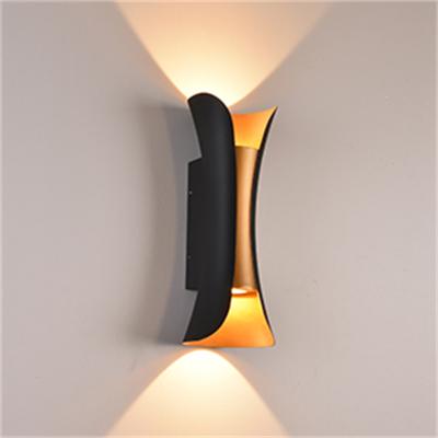 China Morden L Aluminum Decorate Sconce Led Wall Washer Light Through Exterior Wall Sconce Lighting Modern Wall Mount Lamp for sale