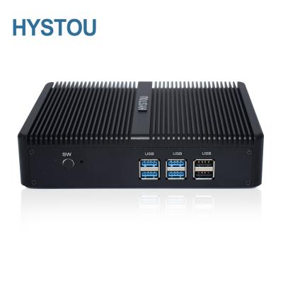 China Mini Computer I5 Aluminum Alloy Core Linux Windows Stations Desktop System Manufacturers Industrial PC for sale