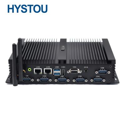 China De Hystou Dual Lan Mini Industrial Pc K4 I5-4200U I5 Core Industrial Industrial Computer for sale