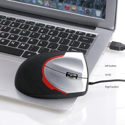 China BM505 3D Easy Feel Ergonomic Vertical Mouse Reduce Mouse Hand Gaming Mouse for sale