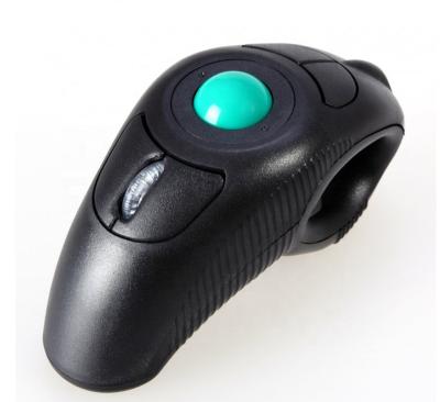 China Ergnomic Finger Air Trackball Mouse USB Wire Laser Fly Mouse For Training Center Computer for sale