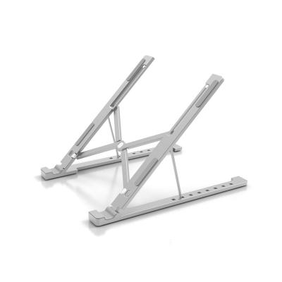 China (Height)Adjustable Aluminum Alloy Portable Slim Laptop Stand Computer Tablet Stand Foldable Storage for sale