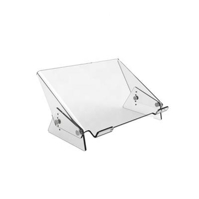 China Hot Sales Height Adjustable Ergonomic Acrylic Laptop Stand (Height) for sale