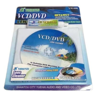 China YH-608 CD/DVD/VCD Lens Remover For DVD Players BluRay Game Systems With Instructions 8 Different Languages ​​YH-608 for sale