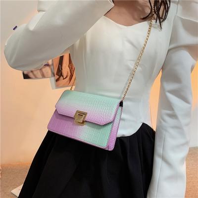 China ANMAI fashion 2021 summer bag female sense popular female messenger bag female casual western shoulder bag for sale