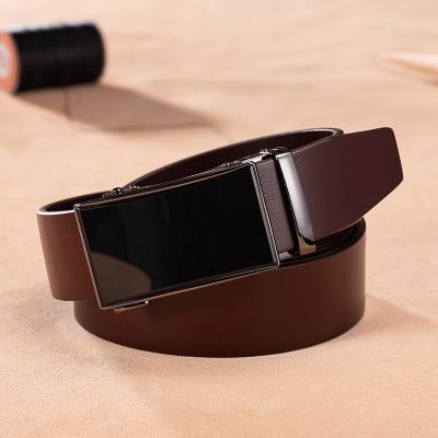 China Cowhide ANMAI Brand Luxury Best Selling Custom Logo Automatic Men Genuine Leather Belts for sale