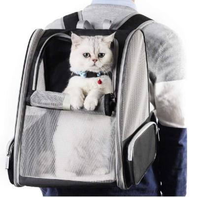 China 2022 Design Breathable Hot Selling Factory Outlet High Quality Stocked Mesh Pets Backpack Dog Bag Cat Teddy Poodle Bag Portable Travel Bag for sale