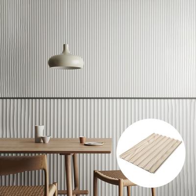 China Acoustic Wall Panel Modern Akupanel Veneer Woodchip Slat Nature Sound Proofing for sale