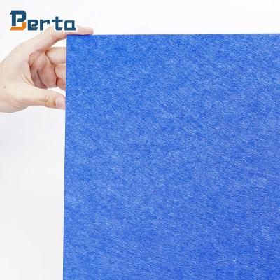 China Sound Absorption Gypsum Board Fiberglass Wool Ceiling Panels Highly Efficient Acoustic Wall Panels A1 Class Fire-Rated Fiberglass Wool Sound Panel for sale