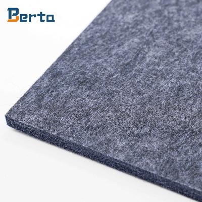 China Sound Absorption Hot Selling European Standards Highly Efficient Sound Absorbing Acoustic Panel For Office PET Sound Absorbing Sound Absorbing Wall Panels For A for sale