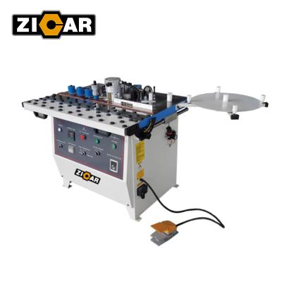 China Hotels ZICA MF515A Manual Curve Edge Bander Manual Edge Bander Machine Woodworking Dark Edging Machine for sale