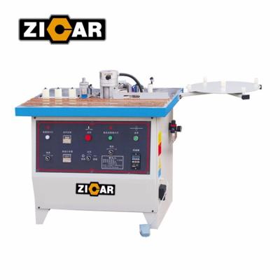 China Hotels ZICAR MF515B manual edge banding machine manual edge banding machine with end cutting semi-automatic edge banding machine for sale