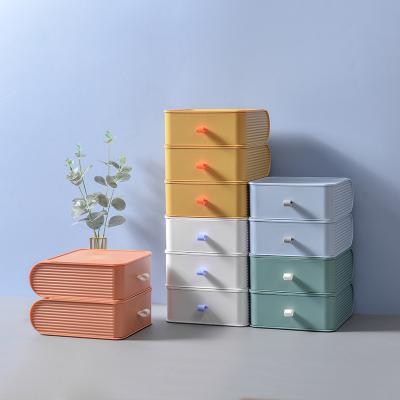 China 2021 New Design Modern Hot Selling Drawer Plastic Storage Cabinet Household Commodity Storage Boxes for sale