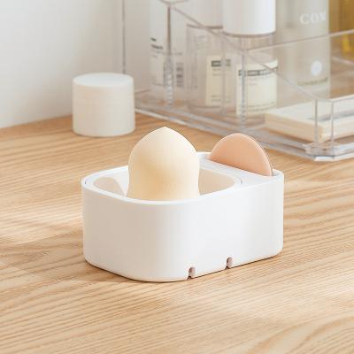 China 2021 Hot Selling Makeup Sponge Squash Egg Powder Blast Holder Viable Dryer Bedrooms Organizer Storage Racks for sale