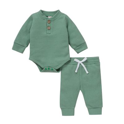 China Wholesale 2021 Breathable Customize Babies Factory Cute Two Piece Comfortable Wear Long Sleeve Pajama Sets for sale