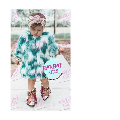 China Breathable Fashion Kids Winter Outerwear Fleece Jacket Toddler Gorgeous Leopard Coat for sale