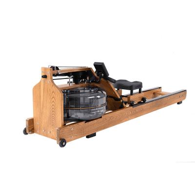 China Cardio Home Gym Equipment Commercial Use Equipment Wooden Water Rower Machine for sale