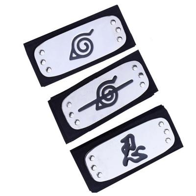 China Japan Style Wholesale Japanese Anime Headband Kakashi Cosplay Props Naruto Headband for sale