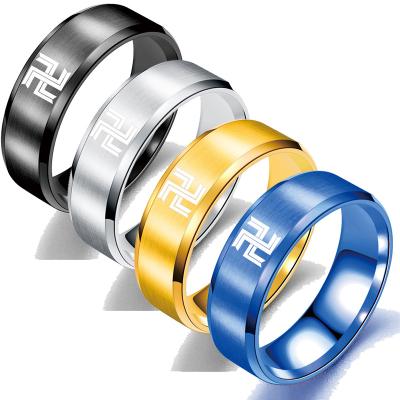 China Other Japanese Fashion 5 Color Two-Dimensional Stainless Steel Anime Rings Tokyo Avengers Rings For Cosplay for sale