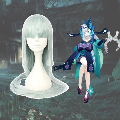 China Short Straight Halloween Carnival Cosplay Wigs Sei Tou Yuki Heat Resistant Synthetic Game Cosplay Wigs Onmyoji Mcoser Game Cosplay for sale