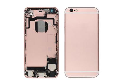 中国 SIMのカード引出が付いているローズの金のiPhoneハウジング カバーiPhone 6Sハウジングの交換部品 販売のため