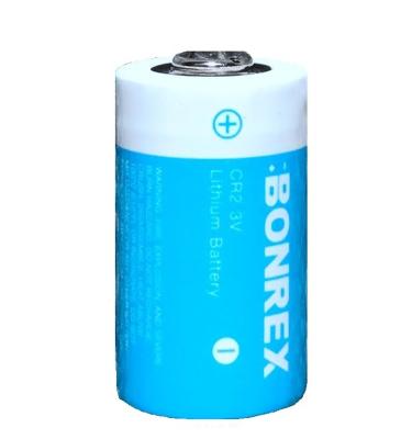 China Hot-selling toys Bonrex 1500mAh 3V CR123 lithium battery for camera/led light, CR123A rechargeable battery for sale