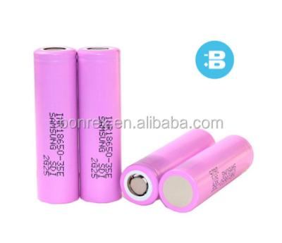 China E-cig 18650 3.7V 3C 2500mAh 18650 rechargeable Li-ion rechargeable battery for sale