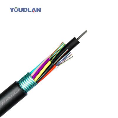 China Youdlan outdoor aerial gyts single mode fiber optic cable outdoor gyta for sale