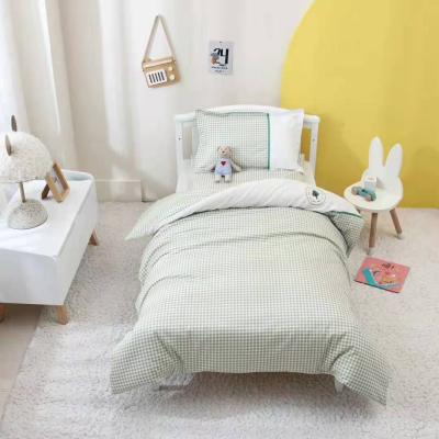 China China Manufacturer Custom 100% Cotton Anti-Static Bed Sheet For Baby Bedding Set for sale