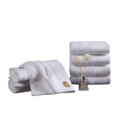 China 100% five star luxury high quality QUICK DRY cotton quality bath towel with logo for sale