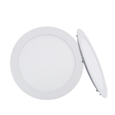 China Hot Sale Indoor 18w Cheap Price Slim Led Driver 18w Lighting Recessed Round Panel Light SKD for sale