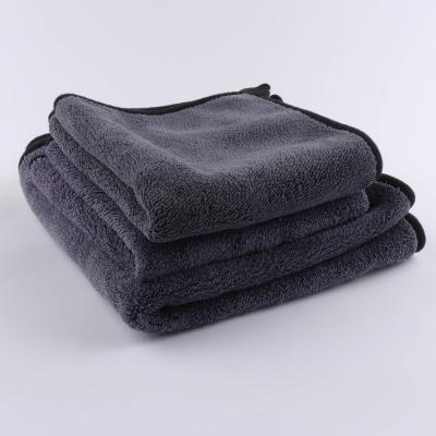 China High Absorbent Density Grade Premium 80% Polyester Polyamide Microfiber Towel Professional Car Cleaning Viable Popular for sale