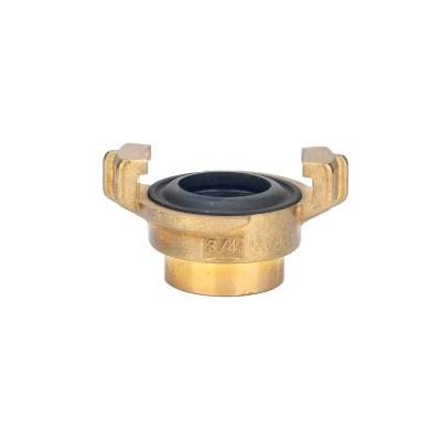 China High Quality Brass Tube Coupling Brass Water Garden Insert Connector Adapter Short Hose Fittings Equal for sale