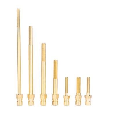 China Durable High Pressure Brass Mold Tools Brass Hollow Tube Socket Connector Fittings Equal for sale