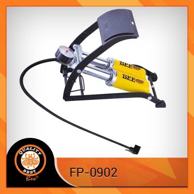 China IRON Automobile and Bicycle High Pressure Foot Pump 11bar / 160psi for sale