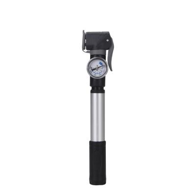 China 2017 Best Selling Mini Aluminum Tube Bike Pump With Good Gauge Price for sale