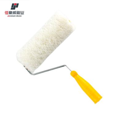 China Paint Wall Customized Logo No Hair Loss Paint Roller Brush Paint And Wall Washing Roller Brush for sale