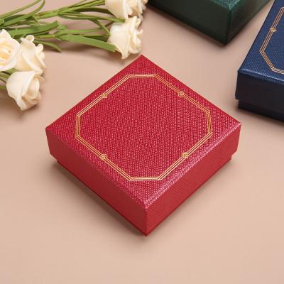 China Biodegradable Custom Earrings Fit Box Gift Packaging Luxury Craft Ring Box Paper For Jewelry for sale